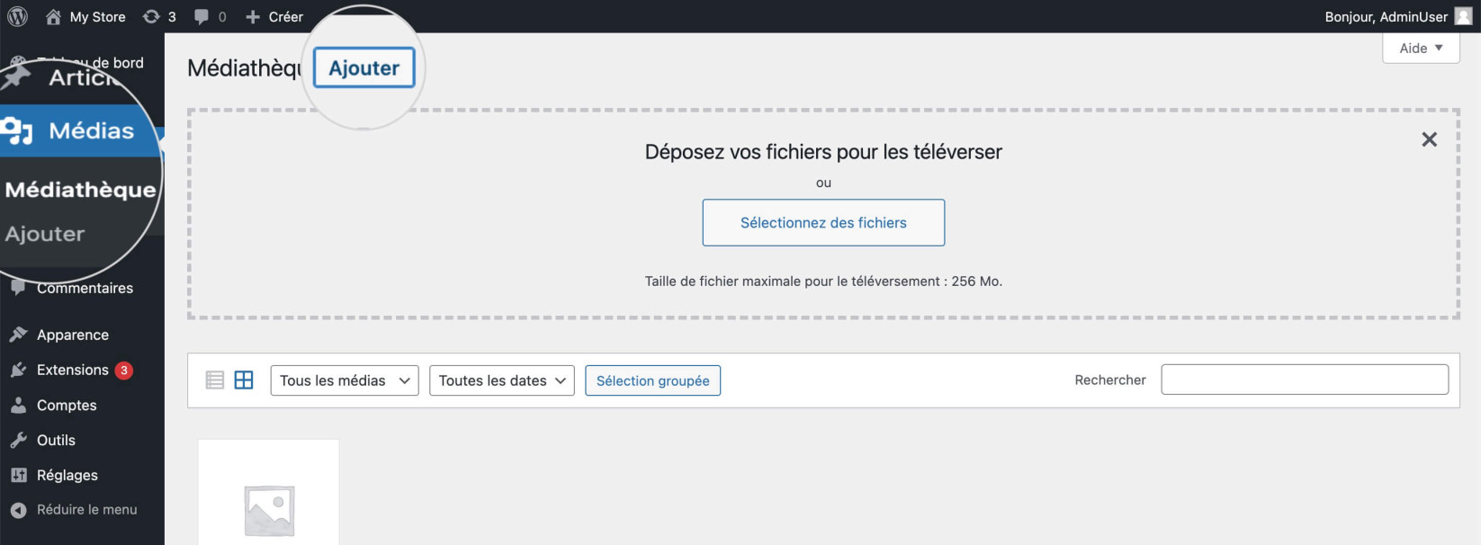 Comment envoyer des images WebP sur un site WordPress