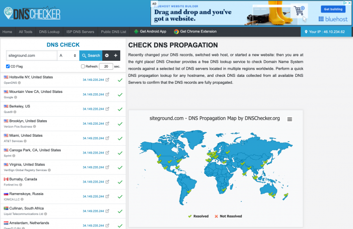 DNS Checker