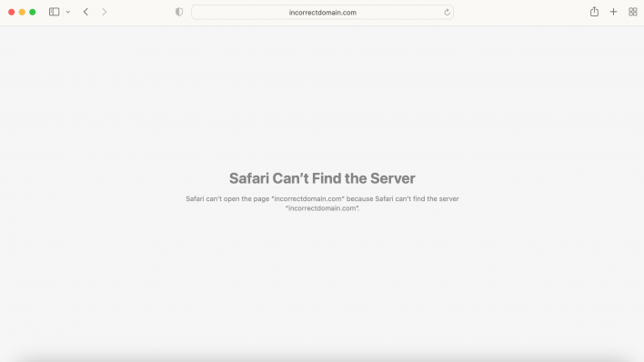Safari dns_probe_finished_nxdomain